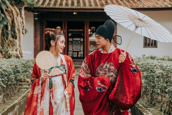 中式婚紗照,婚紗照風格,婚紗攝影,拍婚紗